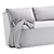 Luxury Sofa Set - McQueen Cazarina Interiors 3D model small image 7