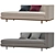 Elegant Brady Chaise Lounge 3D model small image 2