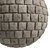 Wild Slate Stone Wall Decor 3D model small image 5