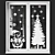 Festive Window Decals: New Year's Drawings 3D model small image 5