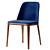 Elegant Grace Chair: Stylish Seating Solution 3D model small image 3