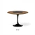 Apriori T Oval Dining Table 3D model small image 4