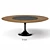 Apriori T Oval Dining Table 3D model small image 3