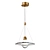 Elegant Clepsydra B Pendant Lamp 3D model small image 2