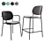 Connubia YO! Collection: Comfortable Dining Chair & Bar Stool 3D model small image 1