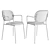 Connubia YO! Collection: Comfortable Dining Chair & Bar Stool 3D model small image 6