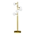 Elegant Floor Lamp by Kink Light 3D model small image 1