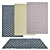 Versatile Rug Set: 6 Options in 3D 3D model small image 1