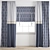 Premium Polygonal Model Curtain 3D model small image 1