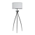 Elegant Mantra Floor Lamp 3D model small image 2