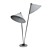 Sleek Floor Lamp, Model Lampada 3D model small image 2