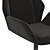 Ergonomic Office Swivel Armchair 3D model small image 3
