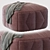 Luxury Italian Pouf: Ulivi Salotti 3D model small image 4