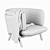 Stanley Classic Armchair - Timeless Design 3D model small image 7