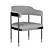 Dale Dining Chair: Elegant and Timeless 3D model small image 1