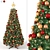 275cm Christmas Tree with Lights & Toys | High-Quality 3D Model 3D model small image 1