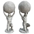 Spherical Man Statue 3D model small image 1