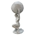 Spherical Man Statue 3D model small image 3