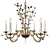 Elegant Belleville Chandelier | Illuminate in Style! 3D model small image 1