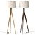 Modern Lane Floor Lamp | Sleek Design & Versatile Lighting 3D model small image 1