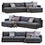 Minimalist Ferlea Sofa (2013) 3D model small image 3