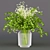 Indoor Pine Flower Bouquet - Collection 268 3D model small image 6