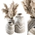 Elegant Vase and Plant Set 3D model small image 1