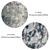 Round Rugs Set - 6 Circular Carpets 3D model small image 3