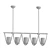 Elegant Bella Glass Chandelier 3D model small image 2