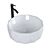 Modern Style BelBagno BB1409 Above Counter Sink 3D model small image 1