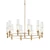 Eco-Friendly Essex Glass Chandelier 3D model small image 1