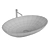 Modern Italian Washbasin: Scarabeo Neck 3D model small image 3