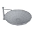 Scarabeo Cup (8044) Countertop Washbasin 3D model small image 3