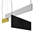 Sleek Pantone Pendant Lamp 3D model small image 1