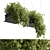 14 Metal Bax Vase: Outdoor/Indoor Hanging Pot Collection 3D model small image 1