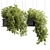 14 Metal Bax Vase: Outdoor/Indoor Hanging Pot Collection 3D model small image 2
