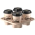 Cardboard Holder Coffee Cups - Convenient and Eco-friendly 3D model small image 1