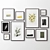 Decorative Frame Set - 315 Designs 3D model small image 12