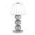 Amulet Table Lamp: Elegant Glass and LED Design 3D model small image 2