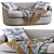 Ginevra Sofa: Italian Elegance for Your Home 3D model small image 1