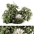 Vibrant Bush Set - Mix of Greenery 3D model small image 1