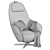 Italia Harbor Laidback Armchair: Luxurious Comfort for Your Space 3D model small image 7