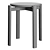 Streamline Stool: Modern Design & Optimal Comfort 3D model small image 3