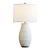 Elegant Cane White Table Lamp 3D model small image 1