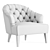 Drapper's Occasional Armchair: Stylish, 3D-Render Ready 3D model small image 4