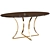 Houston Dining Table: Stylish and Spacious 3D model small image 1