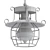 Retro Industrial Ceiling Lamp 3D model small image 2