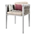 Dandy 2.0 Armchair: Sleek Comfort for Modern Living. 3D model small image 2