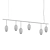 Brazilian Minimalist Pendant Light: Cacau 3D model small image 2