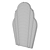 Sleek Lommaryd Mirror: 66x80 cm 3D model small image 3